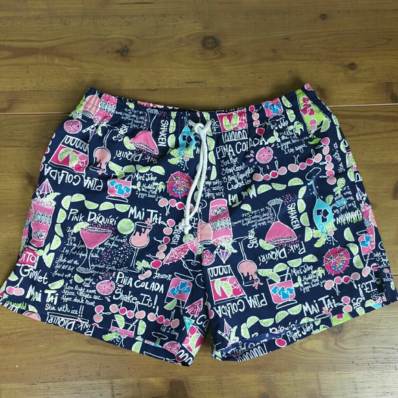men's lilly pulitzer swim trunks